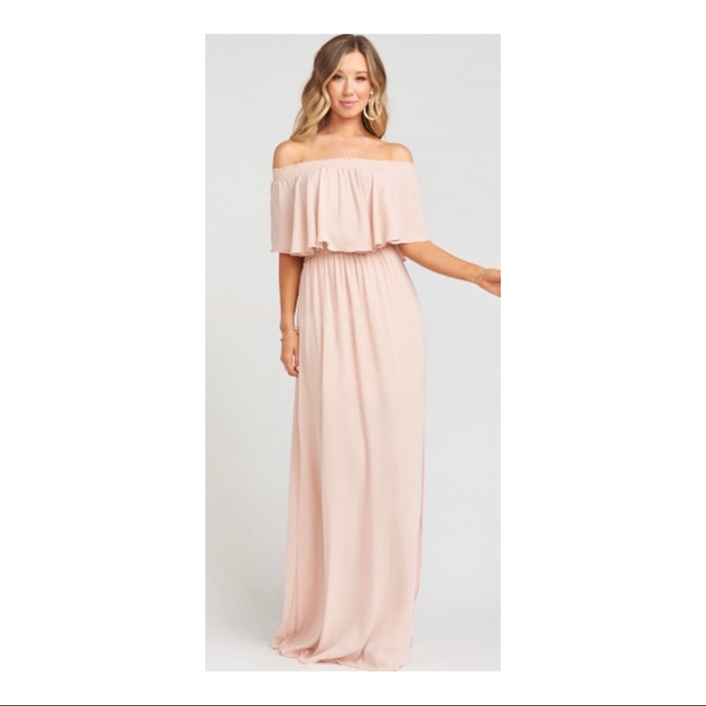 Show Me Your Mumu Hacienda Dress in Dusty Blush